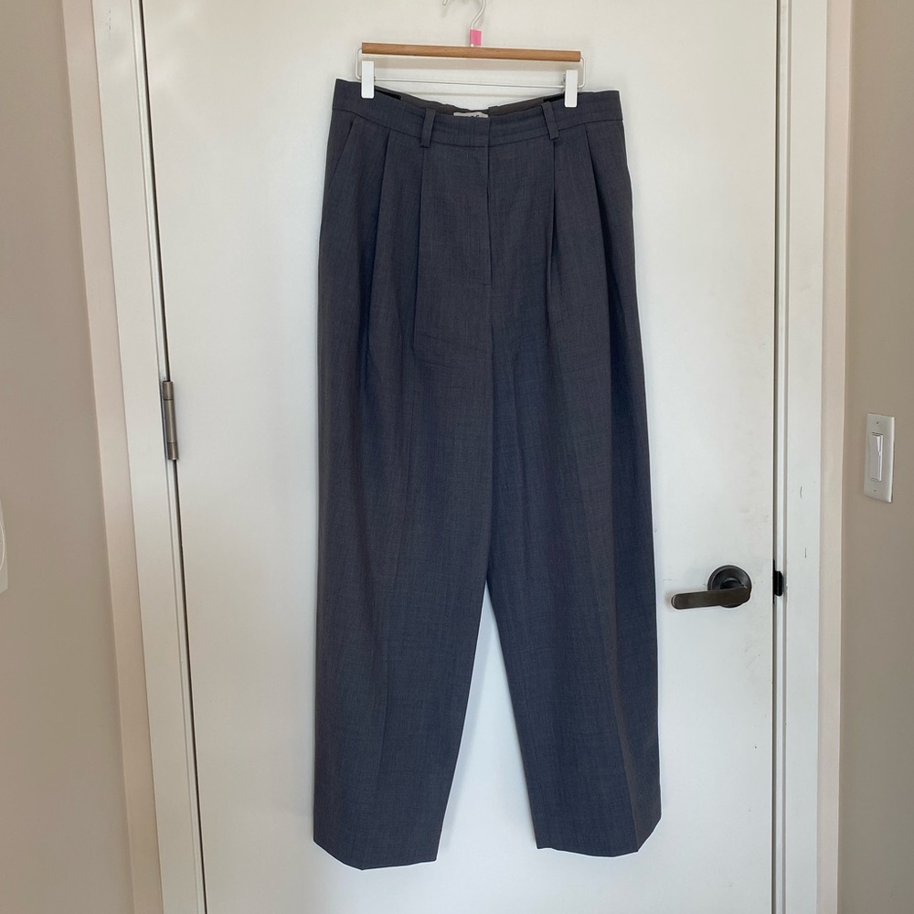 COS Wide-Leg Wool Trousers